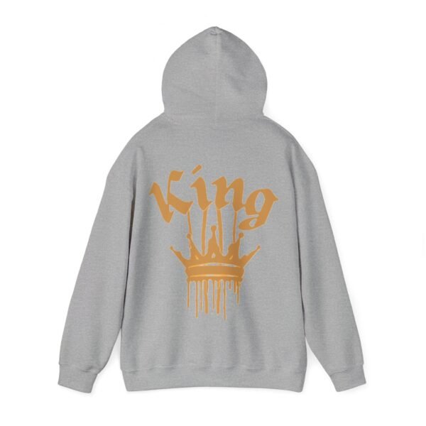 Unisex Heavy Blend™ KING ( Gold off sleeve) hoodie. - Image 15