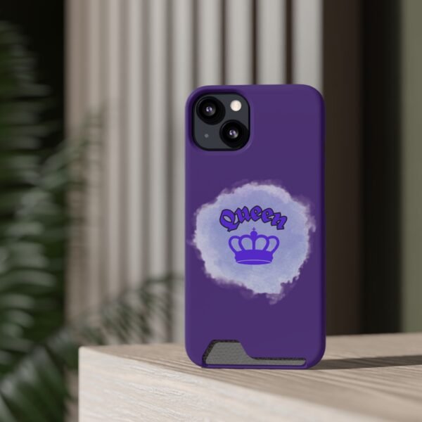 QUEEN Phone Case With Card Holder - Image 8