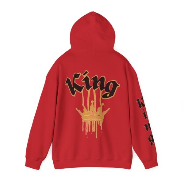 Unisex Heavy Blend™ KING (Black on sleeve) hoodie. - Image 35