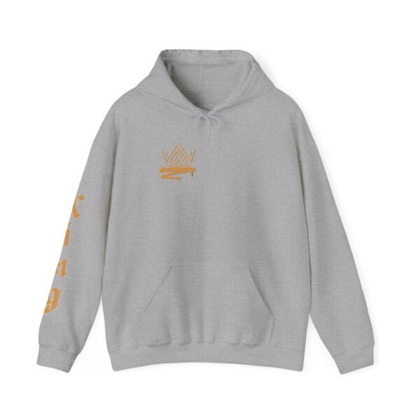 Unisex Heavy Blend™ KING ( Gold on sleeve) hoodie. - Image 13