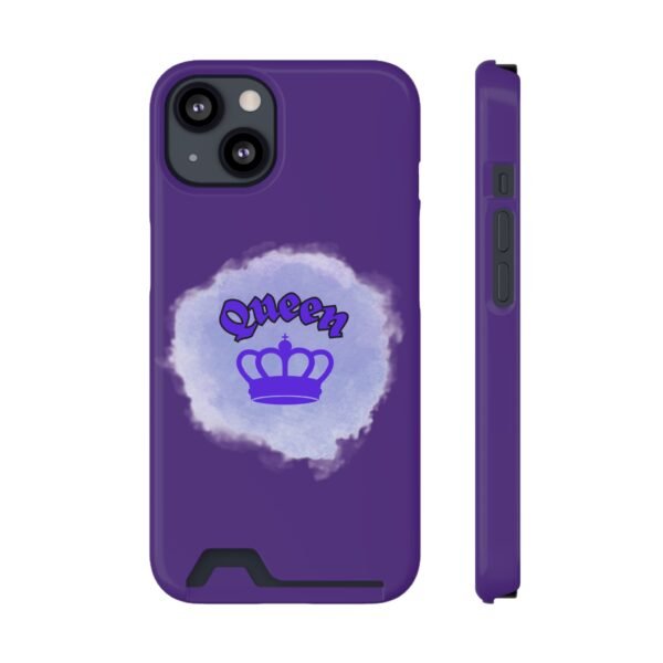 QUEEN Phone Case With Card Holder - Image 13