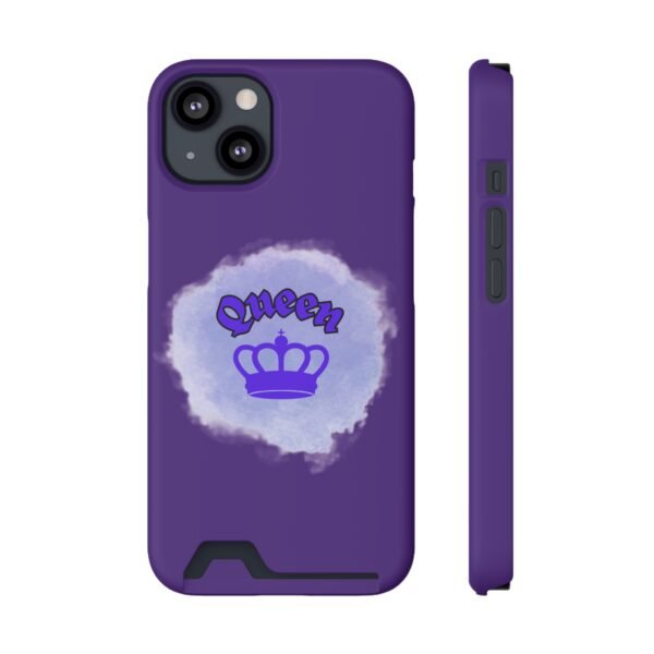 QUEEN Phone Case With Card Holder - Image 17