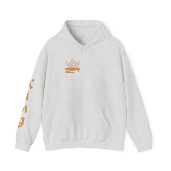 Unisex Heavy Blend™ KING ( Gold on sleeve) hoodie. - Image 9
