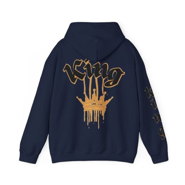 Unisex Heavy Blend™ KING (Black on sleeve) hoodie. - Image 26