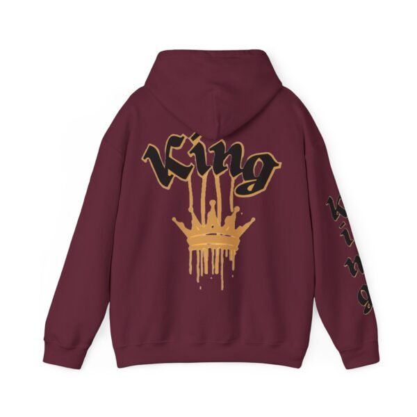 Unisex Heavy Blend™ KING (Black on sleeve) hoodie. - Image 18