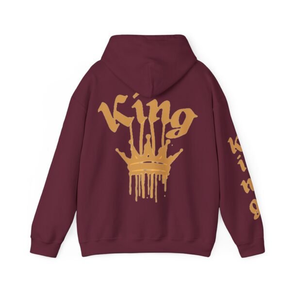 Unisex Heavy Blend™ KING ( Gold on sleeve) hoodie. - Image 18