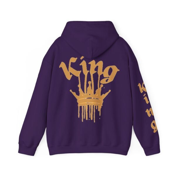 Unisex Heavy Blend™ KING ( Gold on sleeve) hoodie. - Image 30