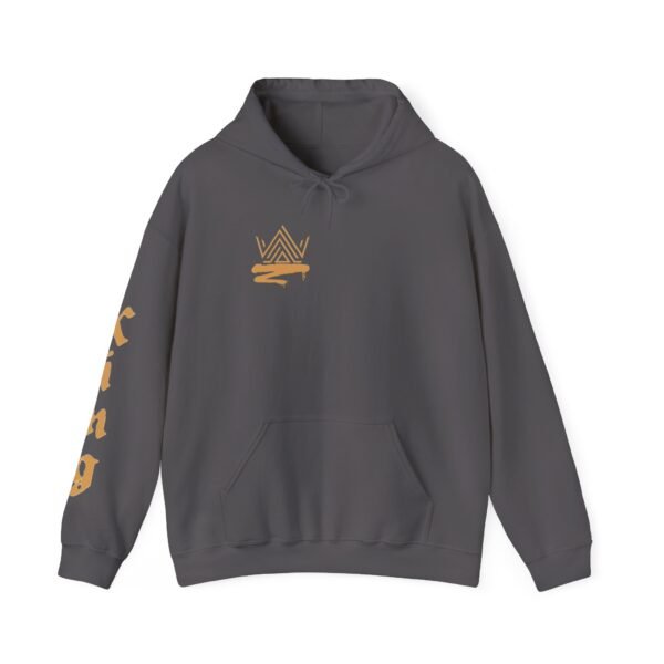 Unisex Heavy Blend™ KING ( Gold on sleeve) hoodie. - Image 21