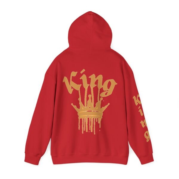 Unisex Heavy Blend™ KING ( Gold on sleeve) hoodie. - Image 35