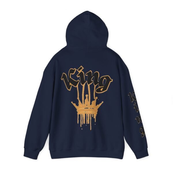 Unisex Heavy Blend™ KING (Black on sleeve) hoodie. - Image 27