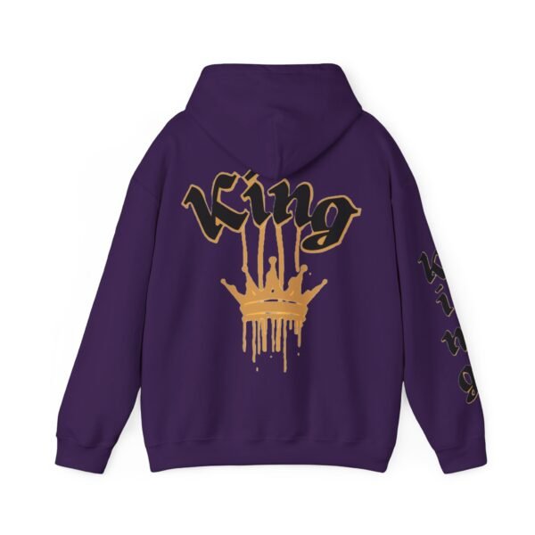 Unisex Heavy Blend™ KING (Black on sleeve) hoodie. - Image 30