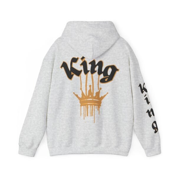Unisex Heavy Blend™ KING (Black on sleeve) hoodie. - Image 6