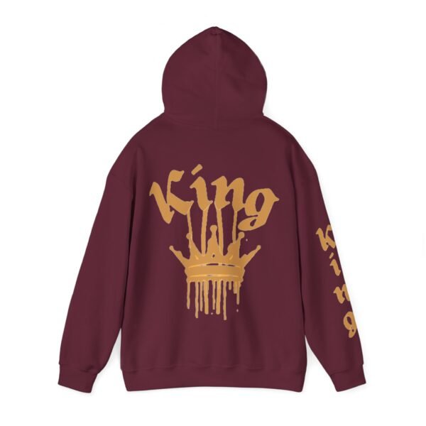 Unisex Heavy Blend™ KING ( Gold on sleeve) hoodie. - Image 19