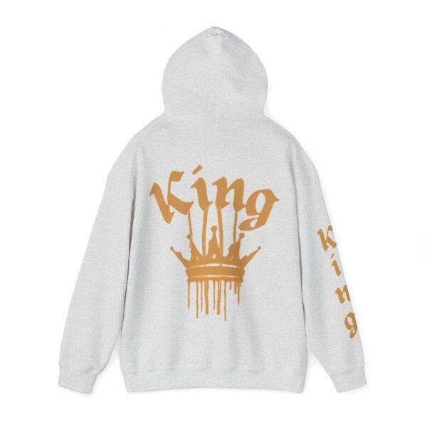 Unisex Heavy Blend™ KING ( Gold on sleeve) hoodie. - Image 11