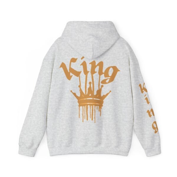 Unisex Heavy Blend™ KING ( Gold on sleeve) hoodie. - Image 10