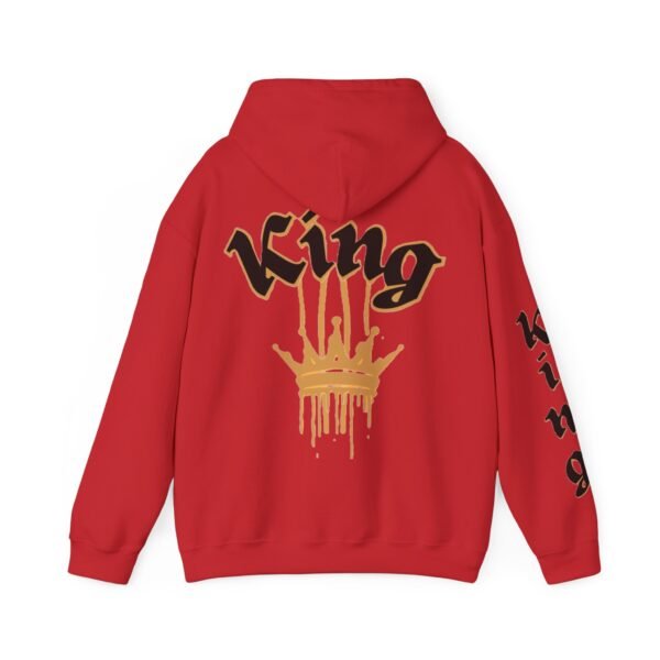Unisex Heavy Blend™ KING (Black on sleeve) hoodie. - Image 34