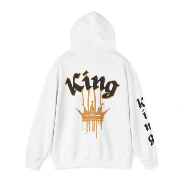 Unisex Heavy Blend™ KING (Black on sleeve) hoodie.