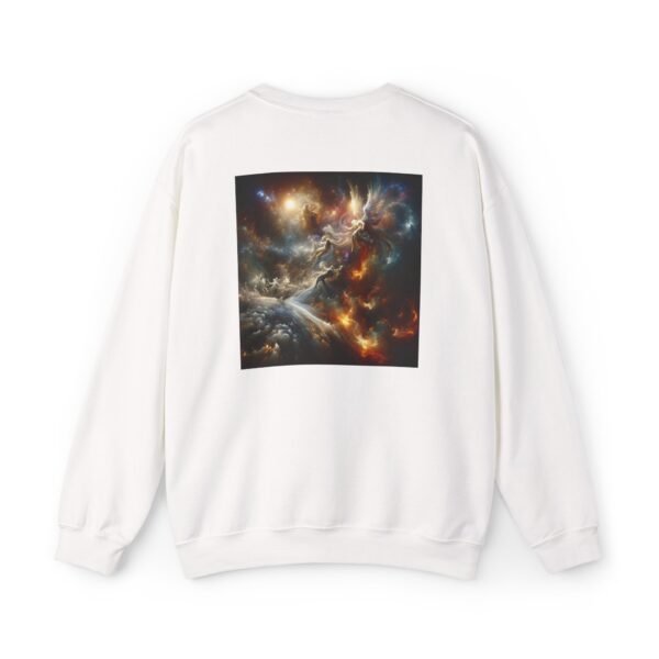 Unisex Crewneck Sweatshirt - Cosmic/Fallen Angel - Image 12
