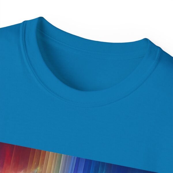 Colorful Rainbow Clouds Unisex Cotton Tee, Vibrant Graphic Tee, Casual Wear, Gift for Friends, Summer Vibes, Festival Shirt - Image 54