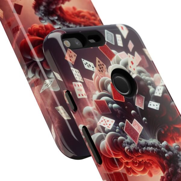Google Pixel Explosive Playing cards Tough Phone Case - Image 126