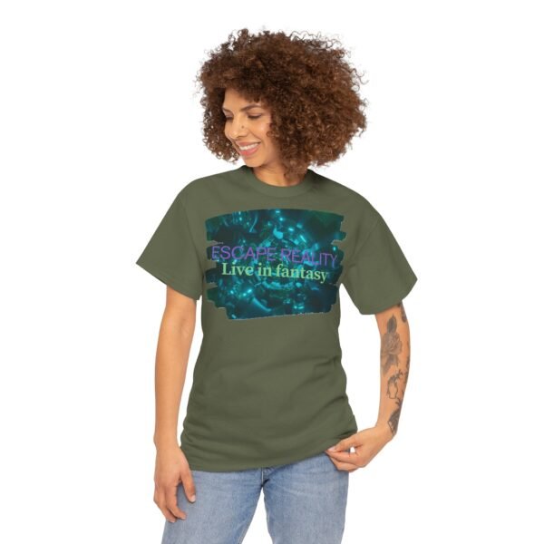 Escape Reality Unisex T-shirt (Front) - Image 35