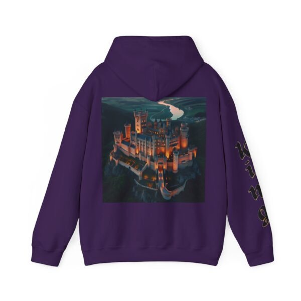 Unisex Heavy Blend™ KING (Graphic/Black on sleeve) hoodie. - Image 30