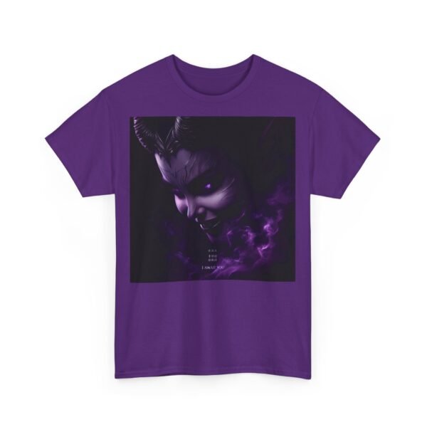 Lady Devil Unisex Heavy Cotton Tee (Front) - Image 4