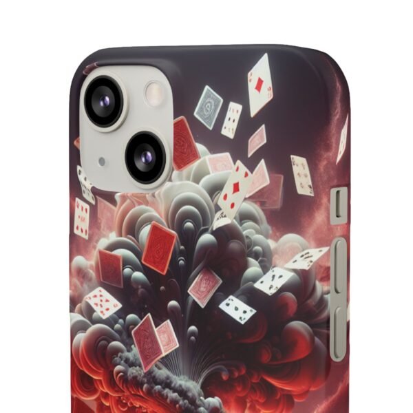 iPhone Playing cards Explosive Design Snap Case - Image 67
