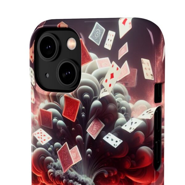 iPhone Playing cards Explosive Design Snap Case - Image 80