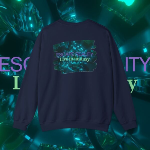 Unisex Crewneck Sweatshirt - Escape Reality - Image 27