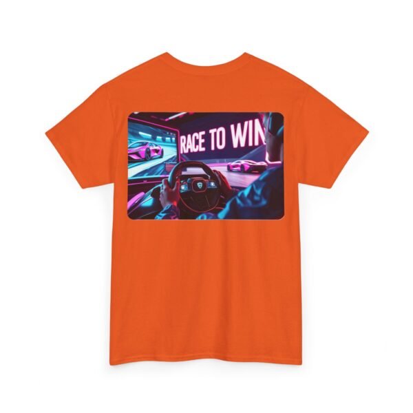 Racing SIM Inspired Unisex T-shirt, Race to Win Design - Image 28