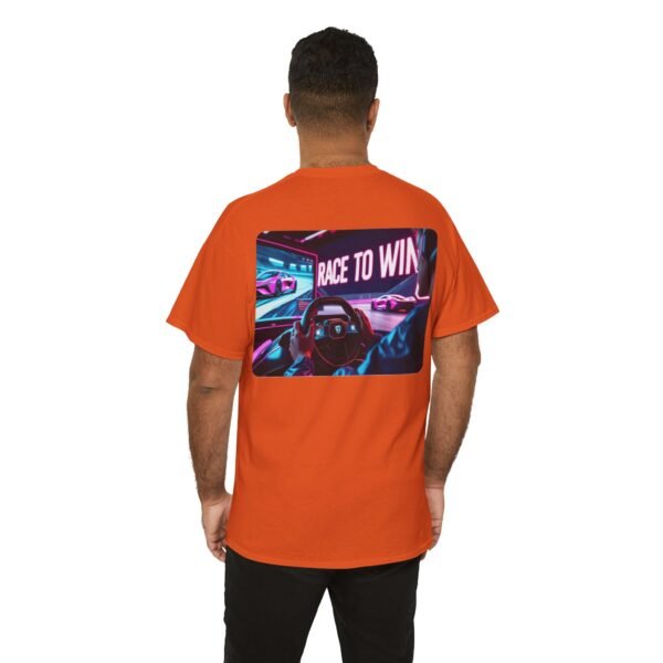 Racing SIM Inspired Unisex T-shirt, Race to Win Design - Image 30