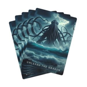 Poker Cards Set - Unleash the Kraken