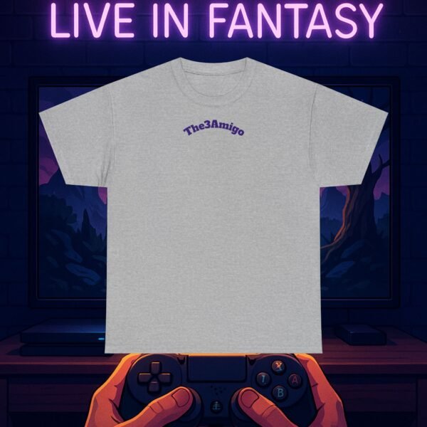 Fantasy Portal Gamer T-shirt - Escape Reality, Live in Fantasy - Image 9