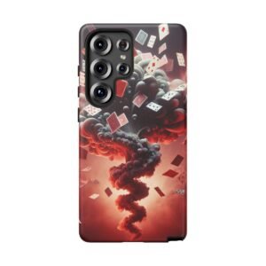 Samsung Explosive Playing cards Tough Phone Case