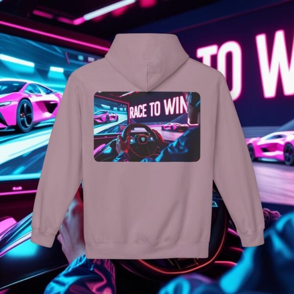 Racing SIM Inspired Unisex Hoodie, Race to Win Design - Image 22
