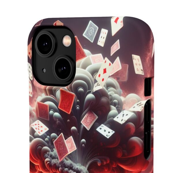 iPhone Playing cards Explosive Design Snap Case - Image 82