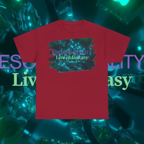 Escape Reality Unisex T-shirt (Front) - Image 66