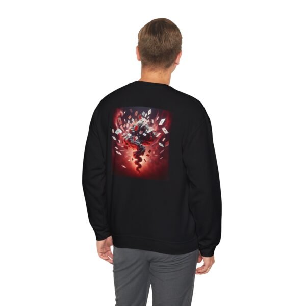 Unisex Crewneck Sweatshirt - Playing Cards - Image 10