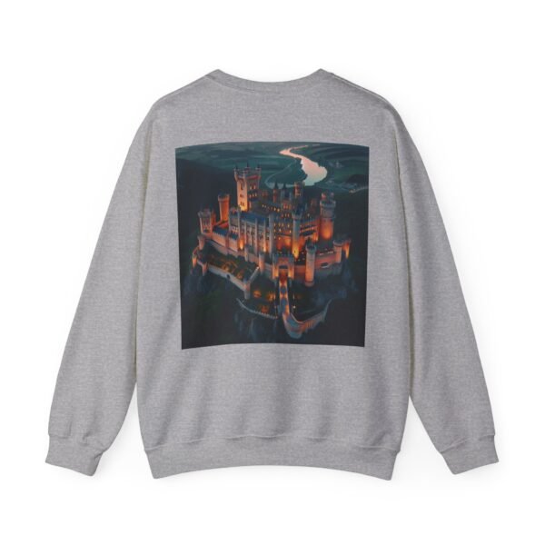Unisex Heavy Blend™ KING (W back graphic) Crewneck Sweatshirt - Image 14
