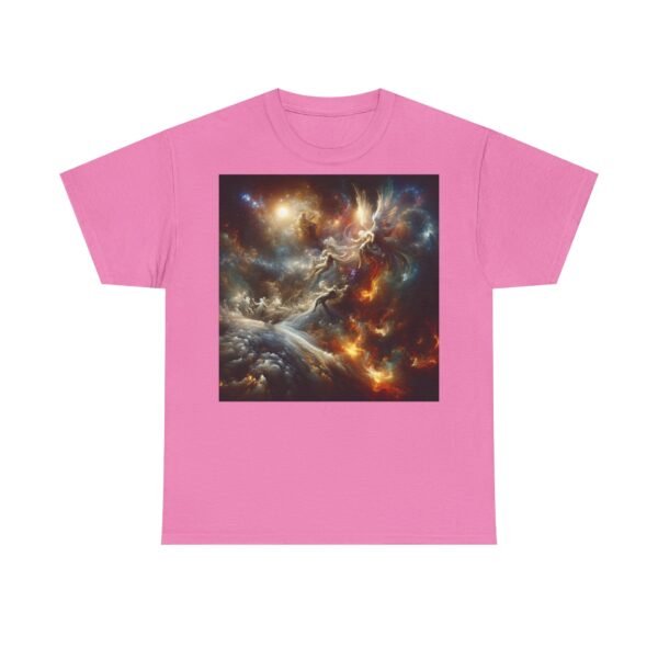 Cosmic Aura/Fallen Angel Unisex Heavy Cotton Tee (Front) - Image 61