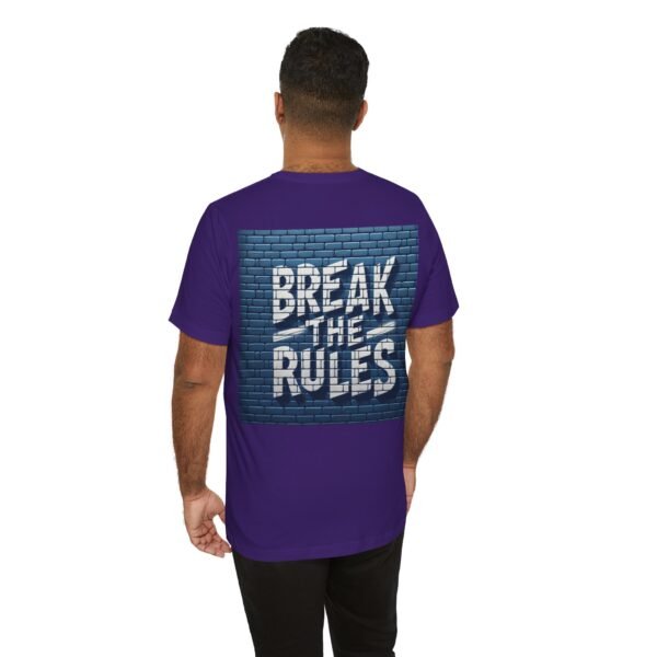 Unisex Soft Blend 'Break the Rules' T-shirt - Image 40