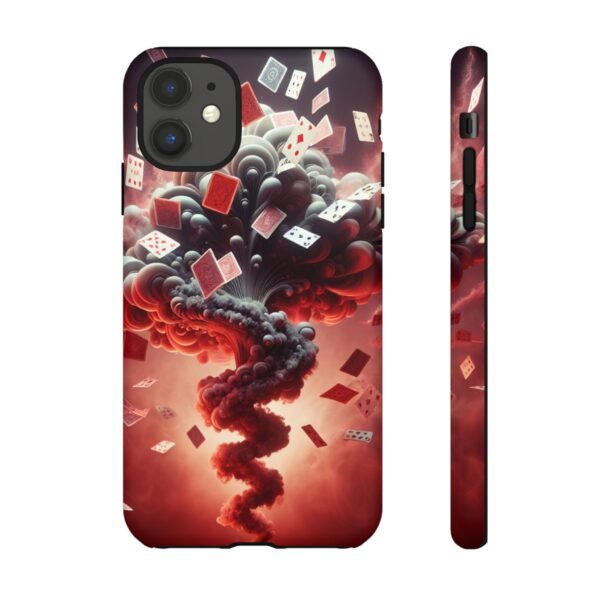 iPhone Explosive Playing cards Tough Phone Case - Image 2