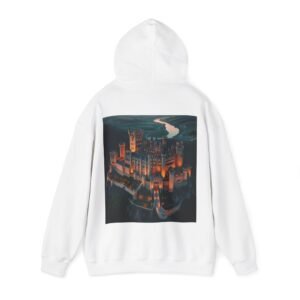 Unisex Heavy Blend™ KING (Graphic/off sleeve) hoodie.
