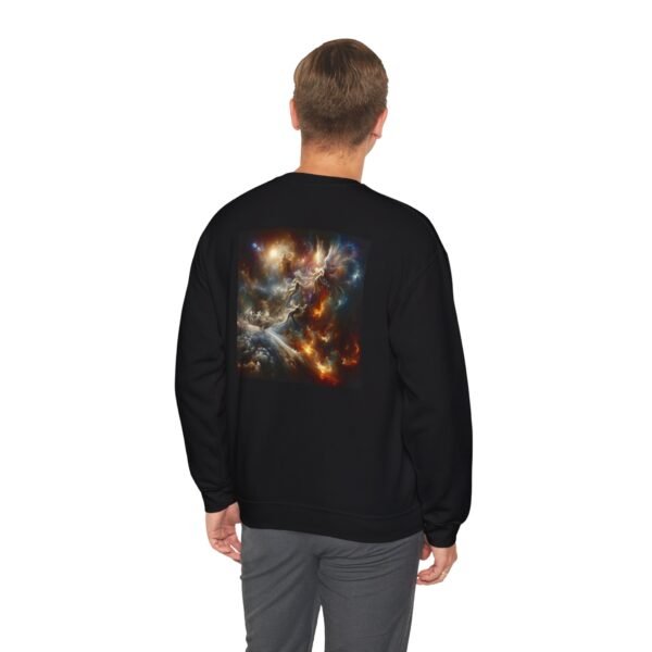 Unisex Crewneck Sweatshirt - Cosmic/Fallen Angel - Image 10