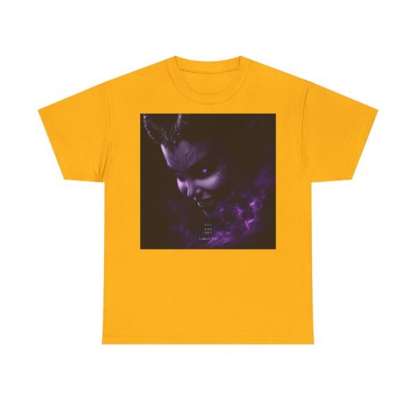 Lady Devil Unisex Heavy Cotton Tee (Front) - Image 21