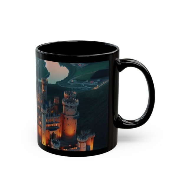 Castle, Black Mug - Image 2