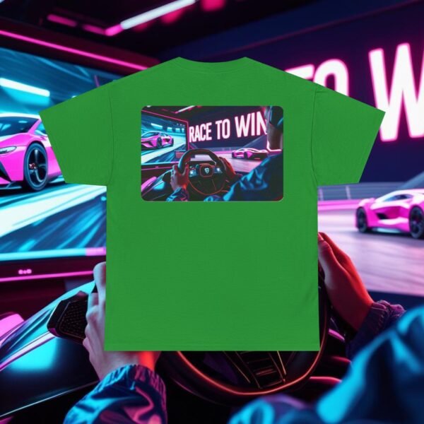 Racing SIM Inspired Unisex T-shirt, Race to Win Design - Image 32