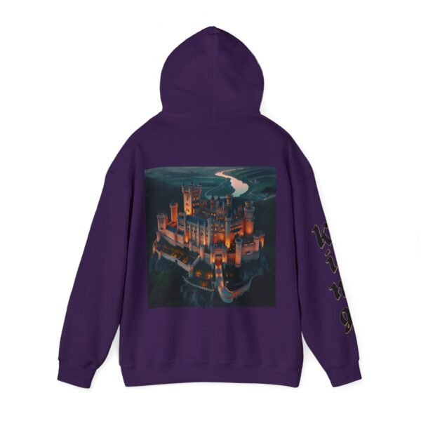 Unisex Heavy Blend™ KING (Graphic/Black on sleeve) hoodie. - Image 31
