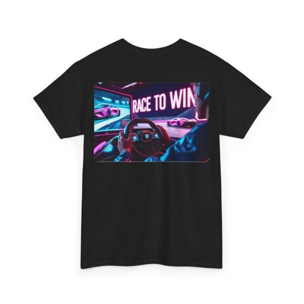 Racing SIM Inspired Unisex T-shirt, Race to Win Design - Image 16